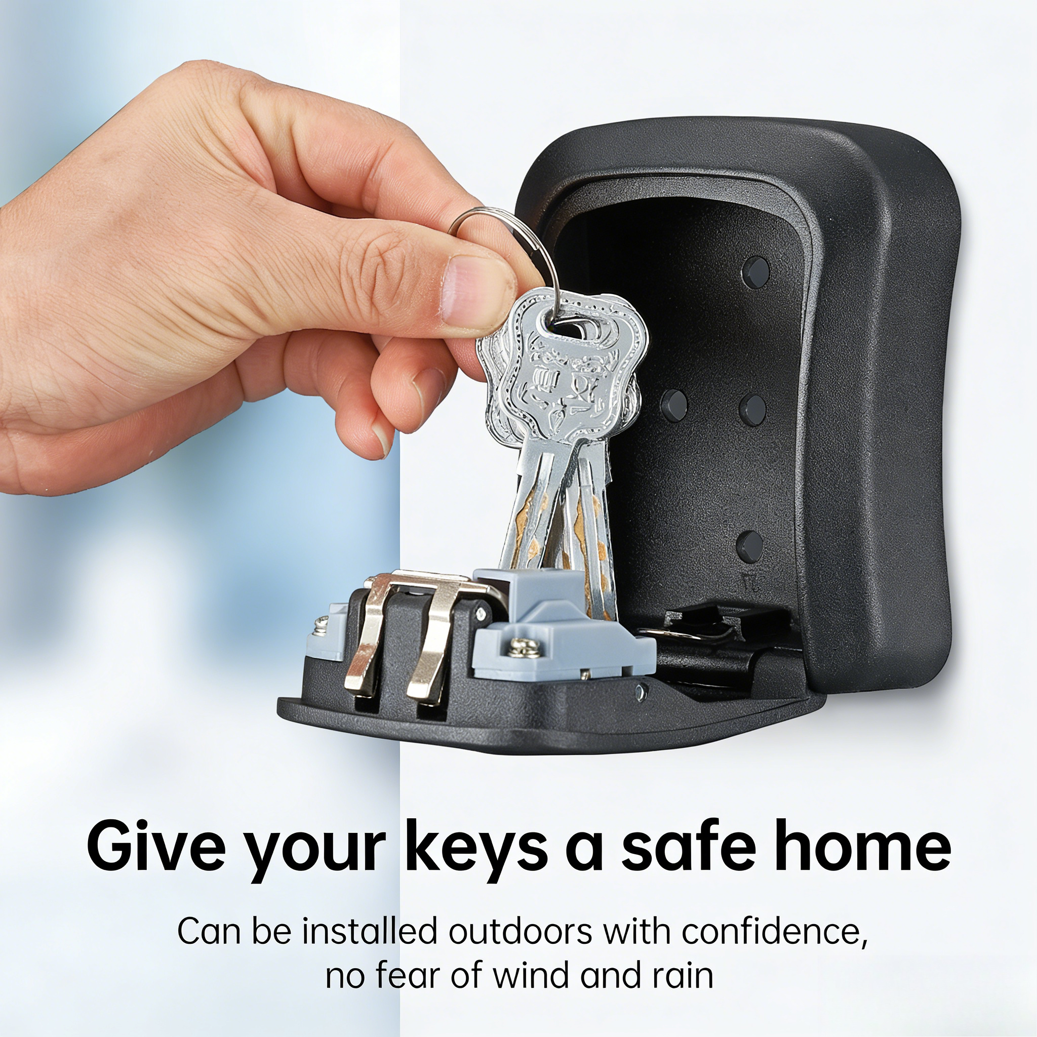 Safe Box Digital - LUXROB Key Lock Box 4-digit Code