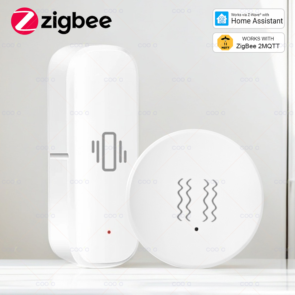 Home Security Alarm - ZigBee 3.0 Vibration Sensor Real Time