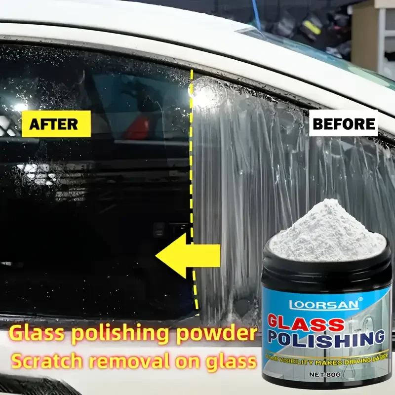 Glass Break Detector - NEW Glass polishing powder, specially designed