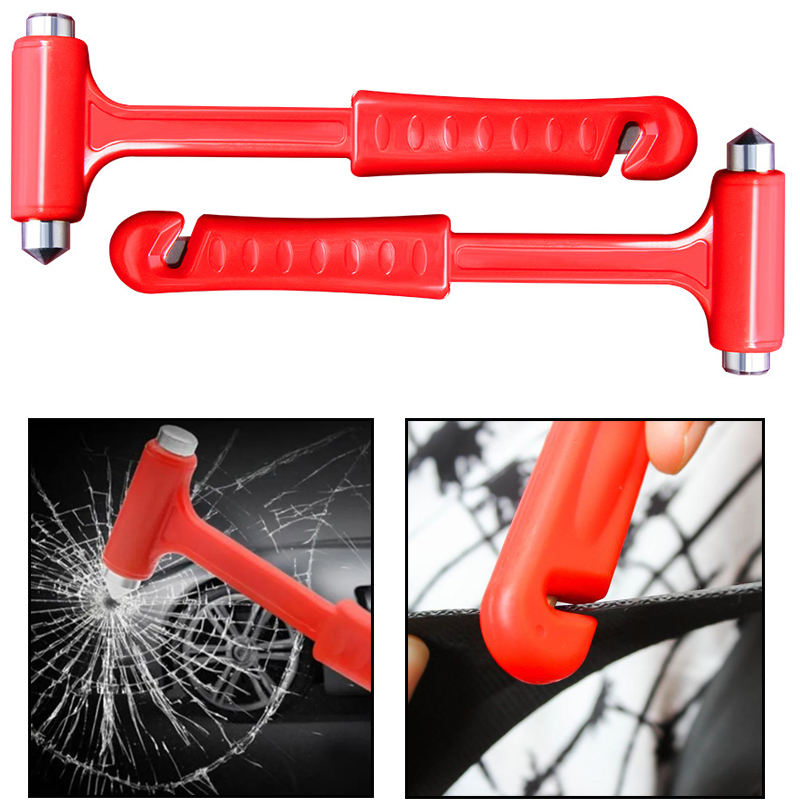 Glass Break Detector - Car Safety Hammer Emergency Escape Tool