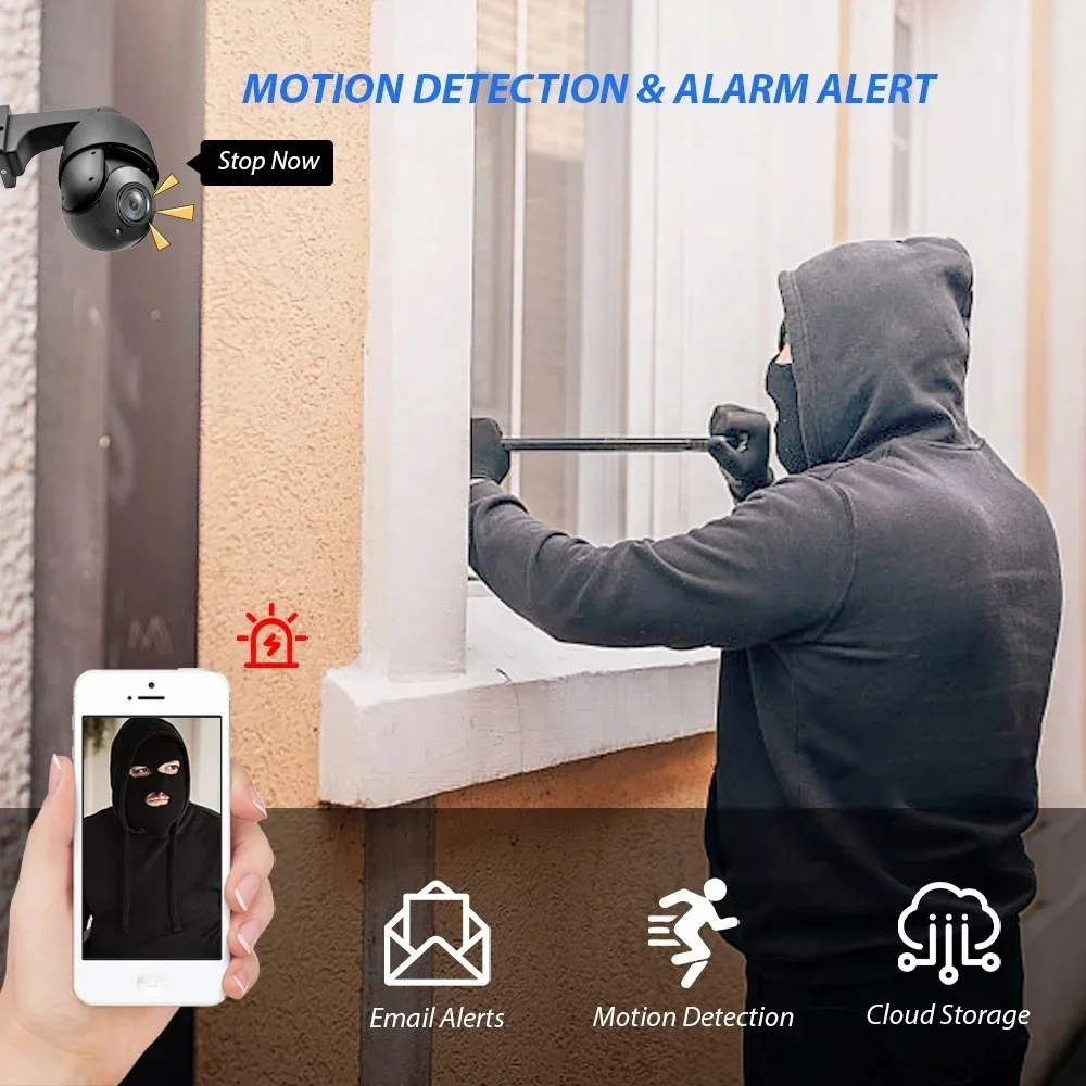 BOAVISION 4K Camera PTZ Dome 8 - Ip Camera Outdoor 4K recensione e prezzo