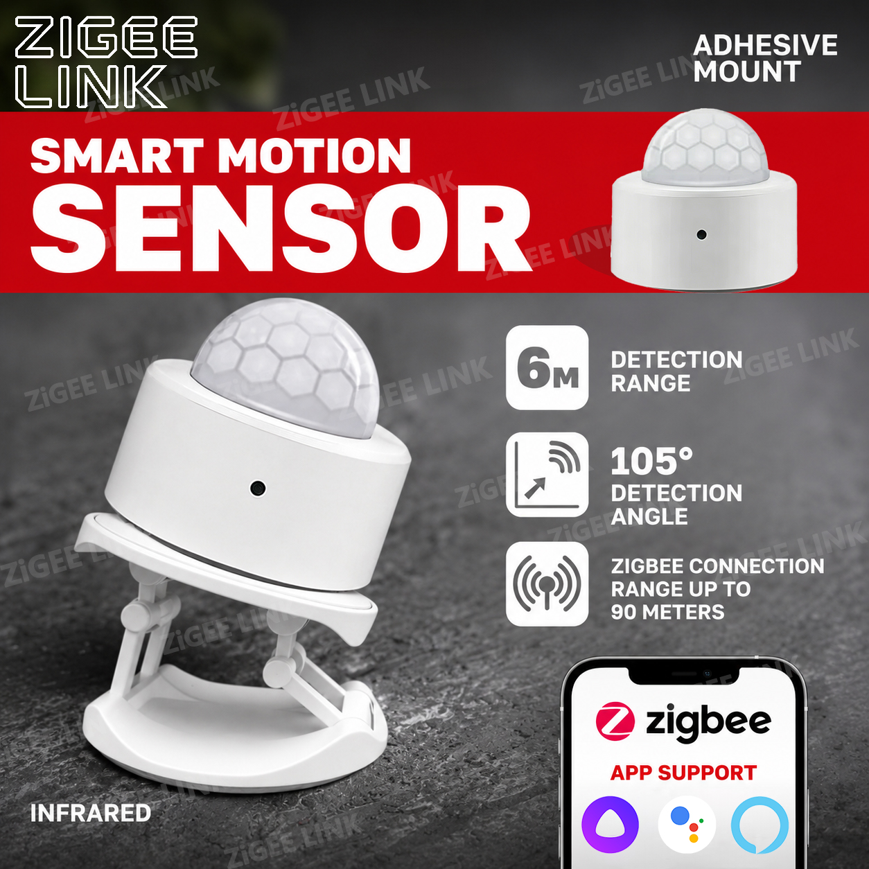 Zigbee PIR Motion Sensor Human - Home Security Alarm recensione e prezzo
