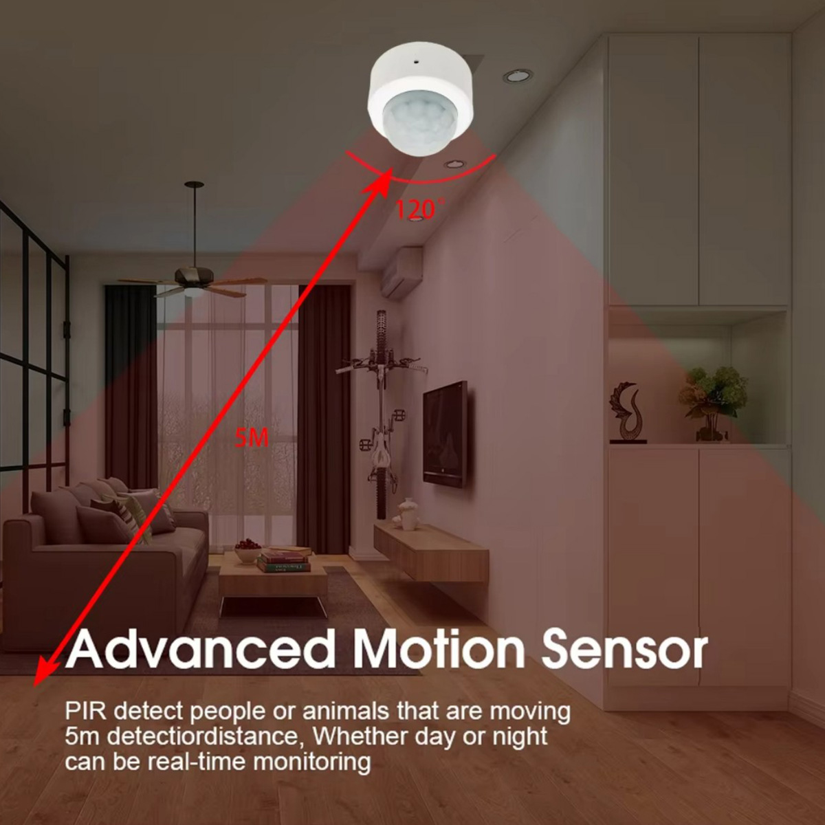 Zigbee PIR Motion Sensor Human - Home Security Alarm recensione e prezzo