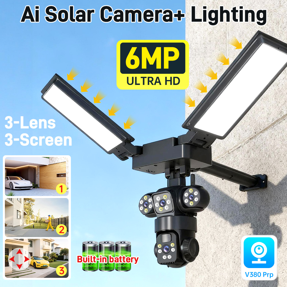 4G/LTE 3 Lens 3 Screen Solar C - Alarm Siren Outdoor recensione e prezzo