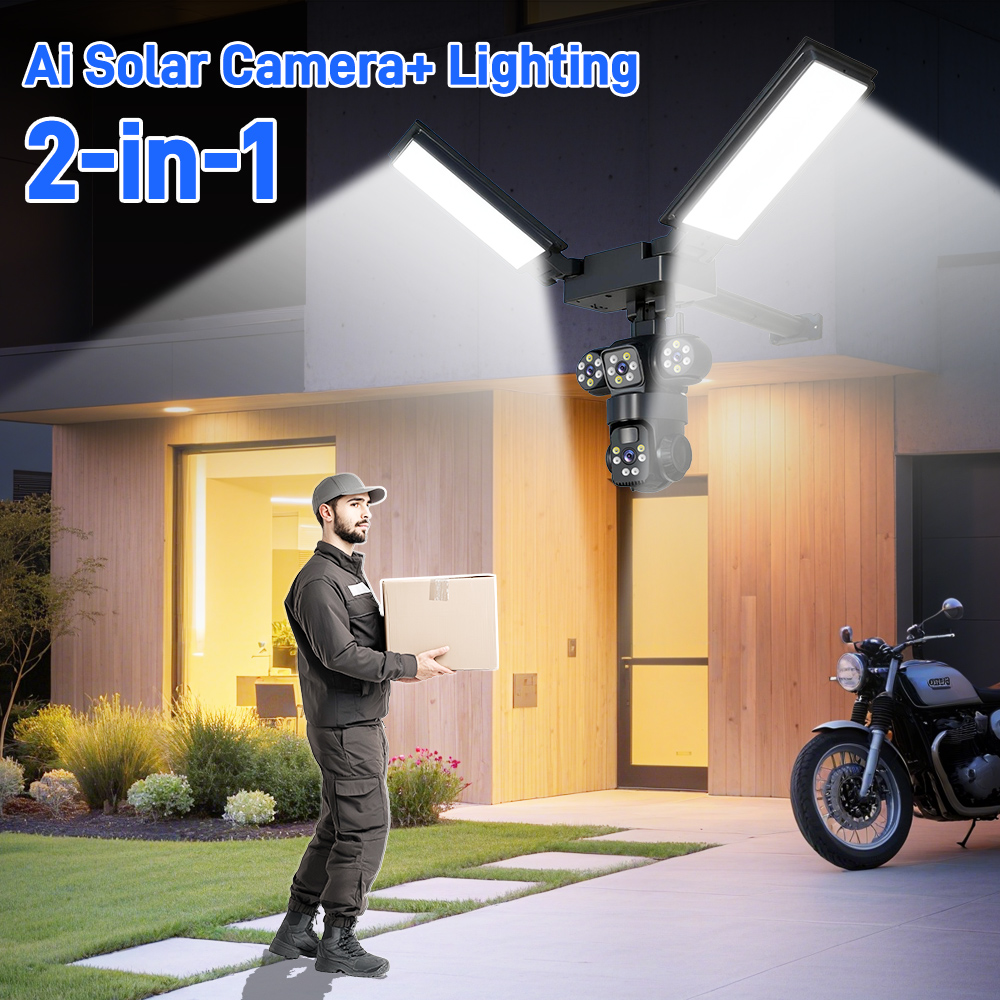 4G/LTE 3 Lens 3 Screen Solar C - Alarm Siren Outdoor recensione e prezzo
