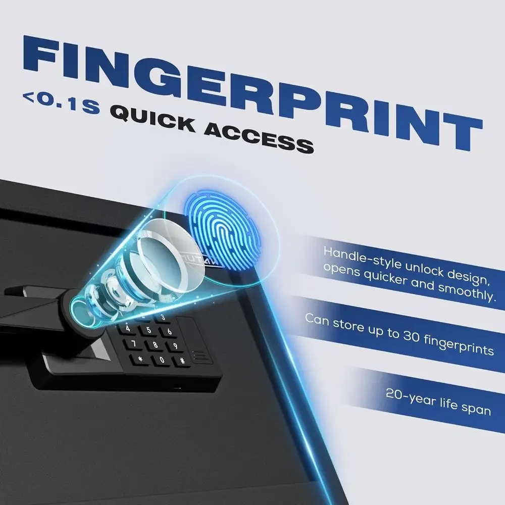 Biometric Safe Box with Finger - Safe Box Digital recensione e prezzo