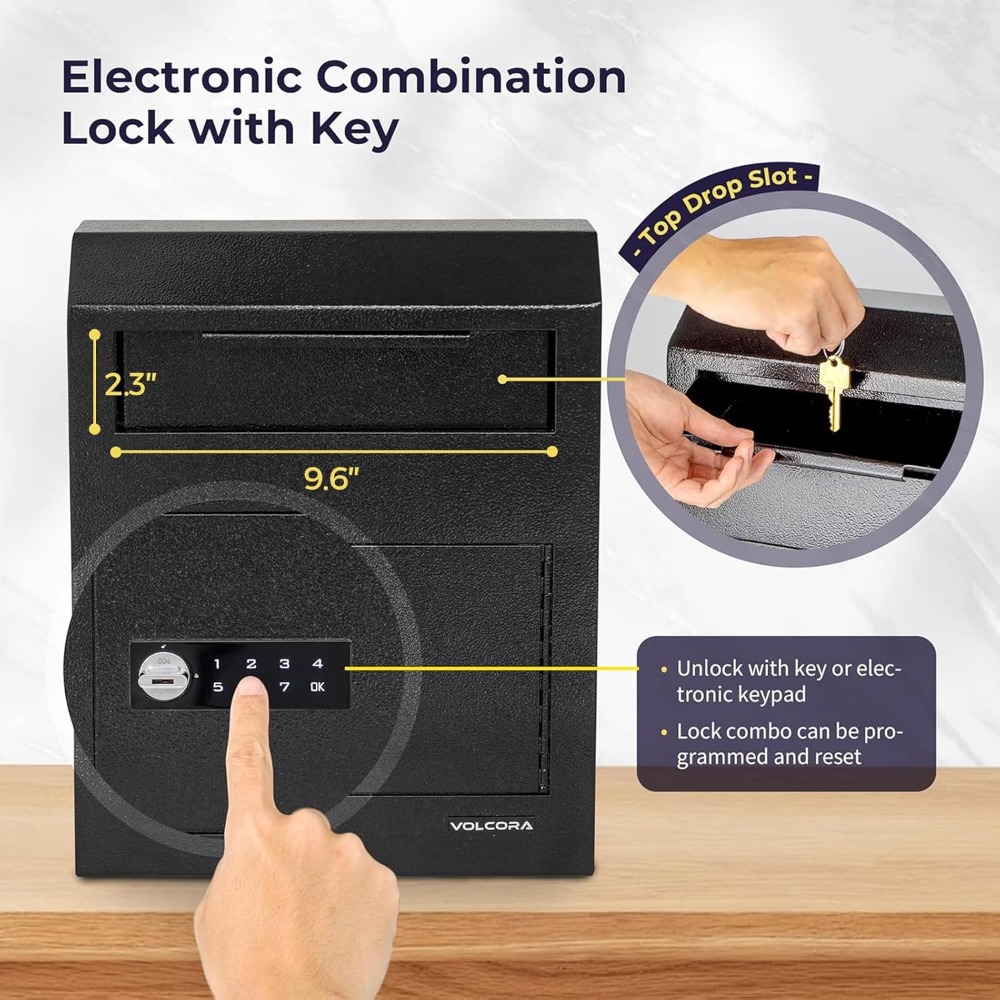 Key Drop Box with Lock, Digita - Safe Box Digital recensione e prezzo