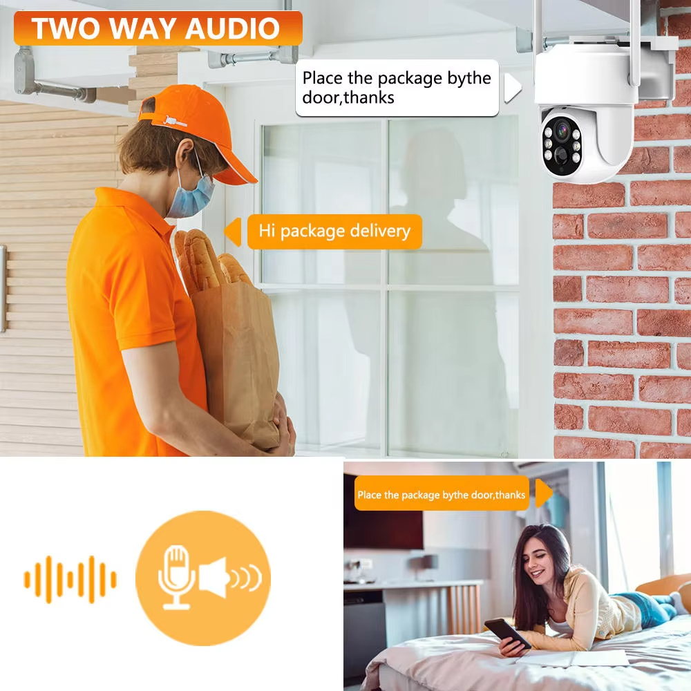 Mini 4CH 4.39 Inch NVR 5MP Wif - Alarm Siren Outdoor recensione e prezzo