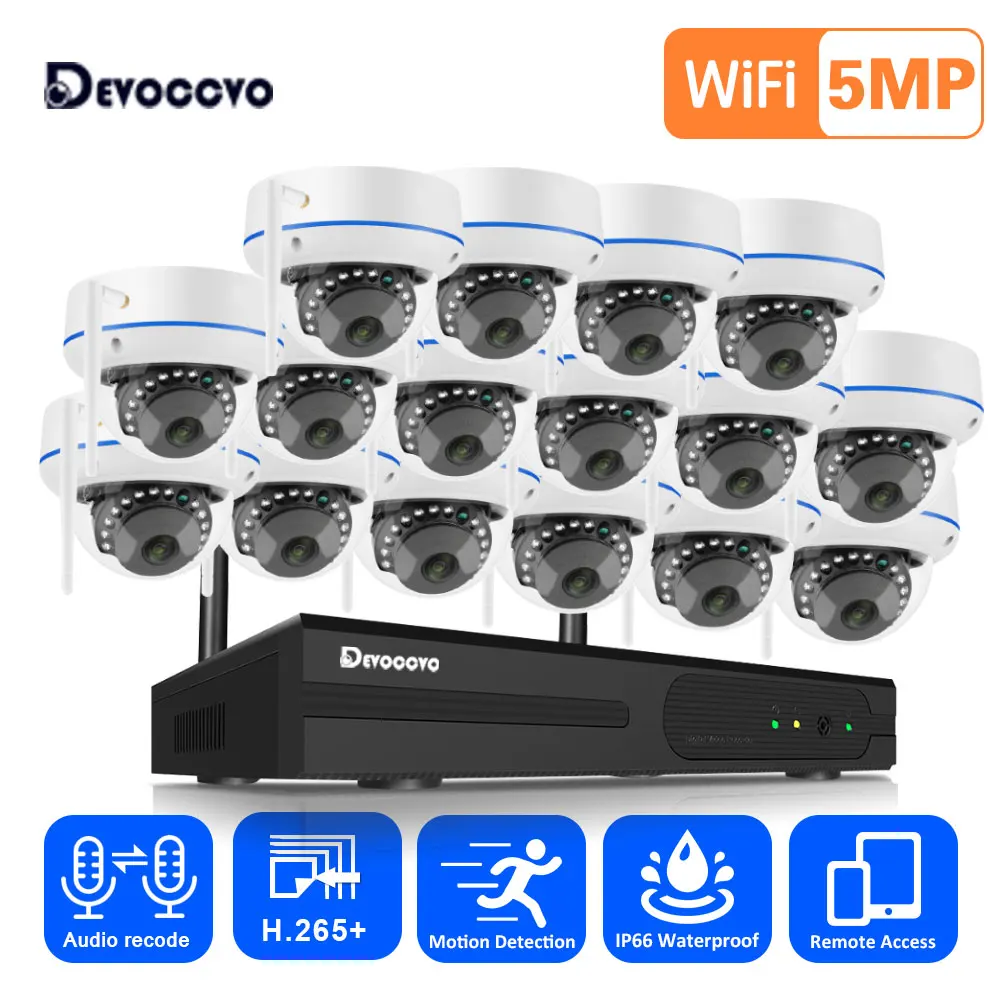 5MP Wifi IP Camera Security Sy - Home Security Systems Wireless recensione e prezzo