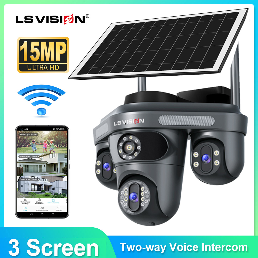 LS VISION Multiple Lens 3 Scre - Alarm Siren Outdoor recensione e prezzo
