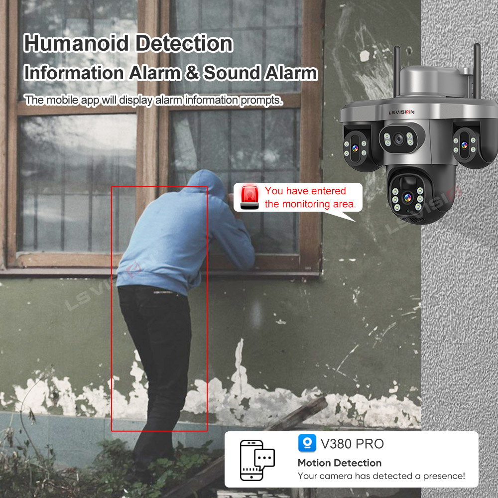 LS VISION Multiple Lens 3 Scre - Alarm Siren Outdoor recensione e prezzo