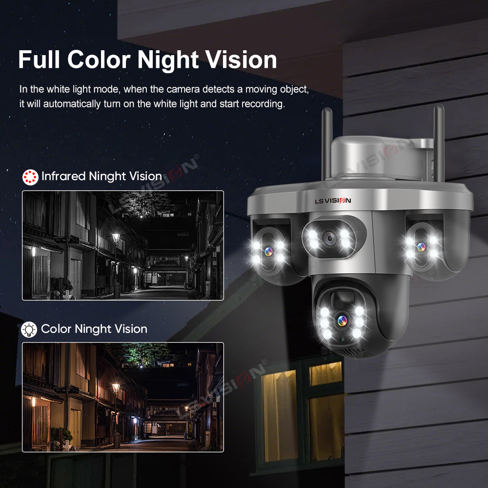 LS VISION Multiple Lens 3 Scre - Alarm Siren Outdoor recensione e prezzo