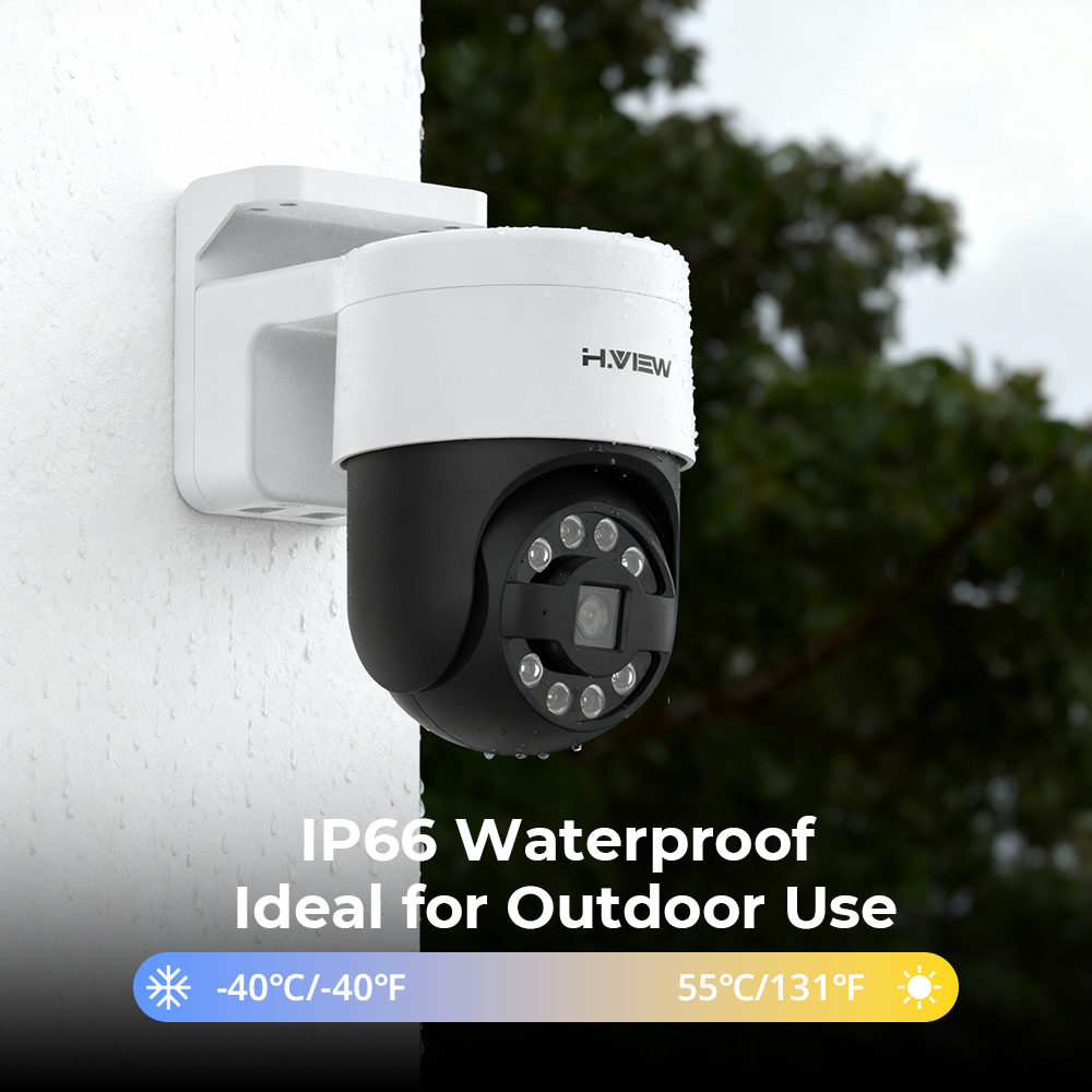 H.view 8Ch 4K 5MP 8MP Cctv Sec - Ip Camera Outdoor 4K recensione e prezzo
