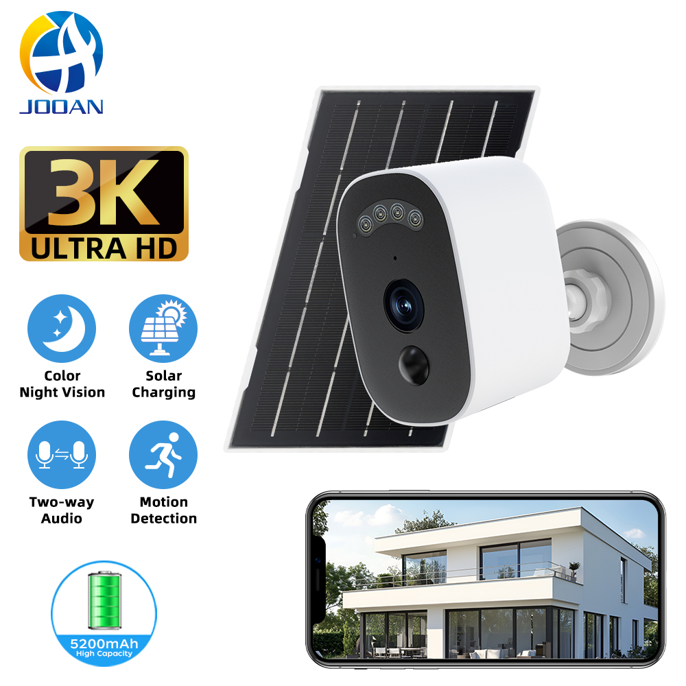 Jooan 3K HD Solar Security Cam - Alarm Siren Outdoor recensione e prezzo