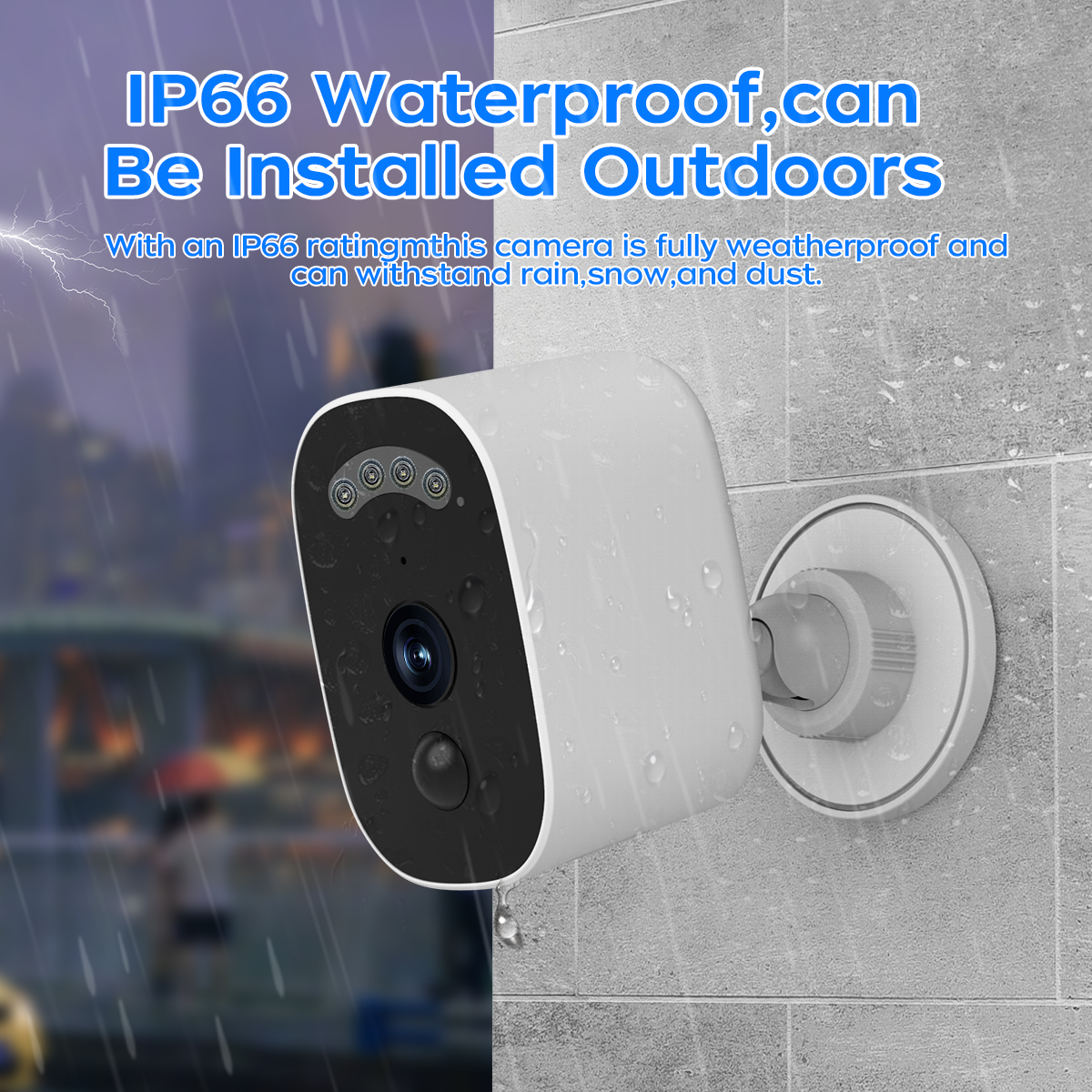 Jooan 3K HD Solar Security Cam - Alarm Siren Outdoor recensione e prezzo