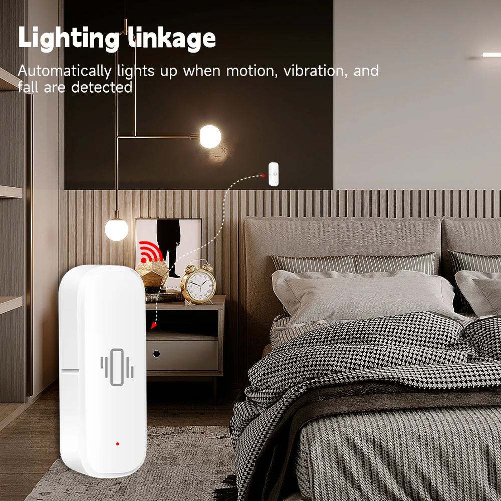 WiFi/Zigbee Smart Vibration Se - Home Security Alarm recensione e prezzo