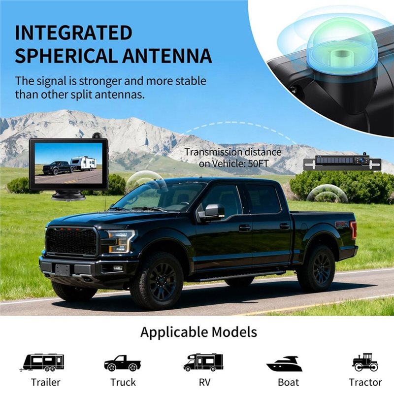 ABSY Wireless Backup Camera Sy - Camera Solar Wireless recensione e prezzo