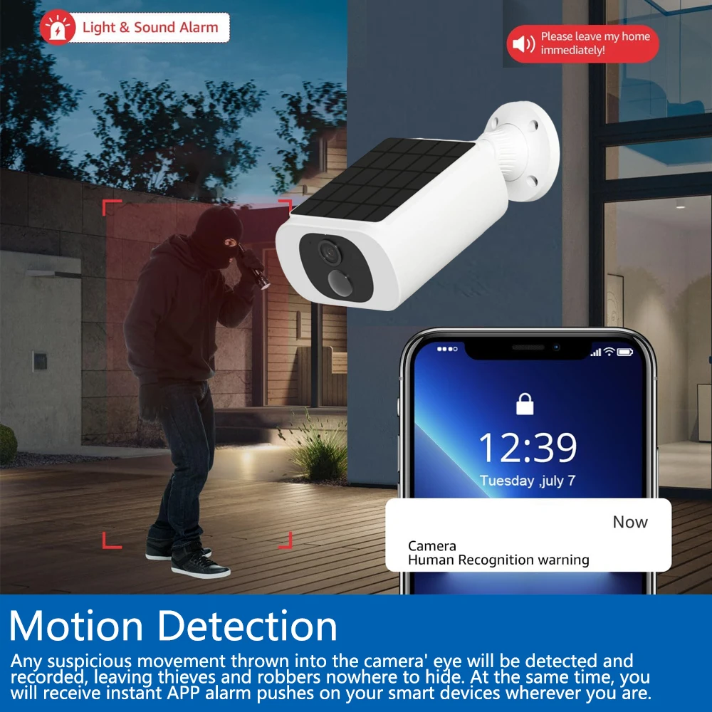 5MP Tuya Smartlife Outdoor Sol - Camera Solar Wireless recensione e prezzo