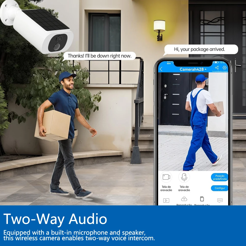 5MP Tuya Smartlife Outdoor Sol - Camera Solar Wireless recensione e prezzo