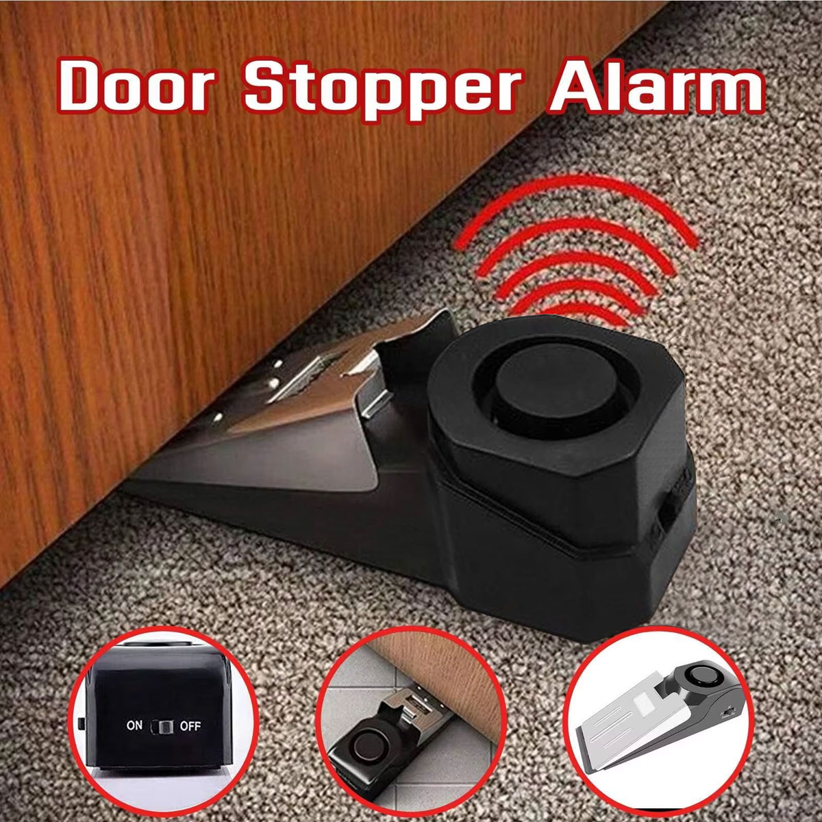 Wireless Door Stop Alarm Syste - Home Security Systems Wireless recensione e prezzo