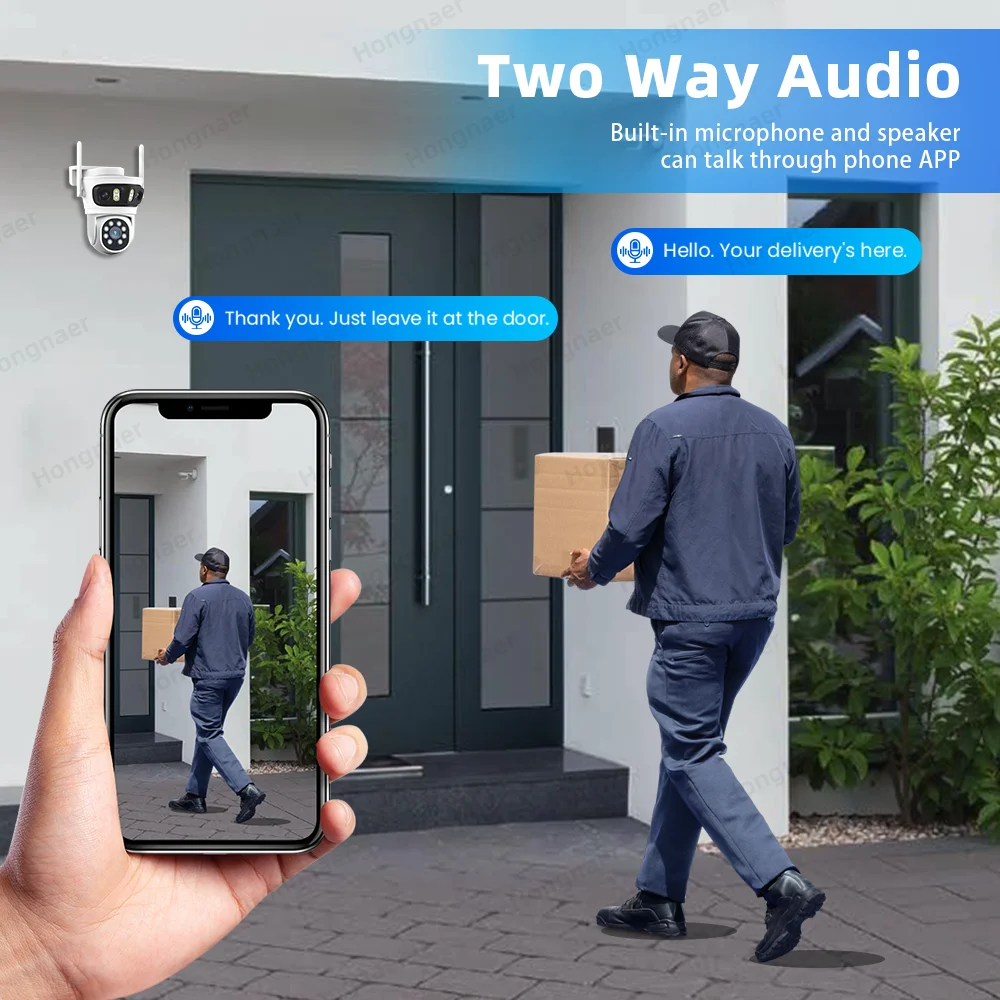 2026 Hongnaer 6MP 4CH 3 Lens 2 - Home Security Systems Wireless recensione e prezzo