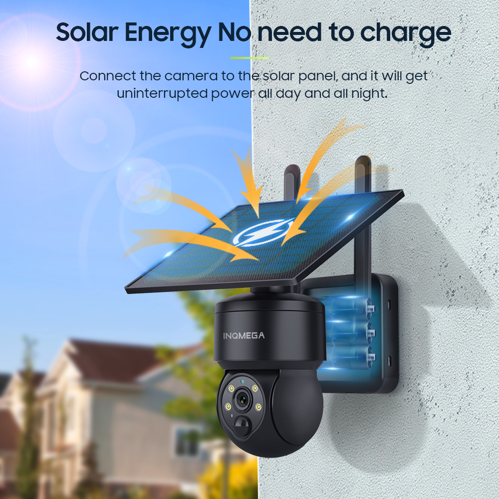 INQMEGA 8MP TUYA Solar Camera  - Camera Solar Wireless recensione e prezzo