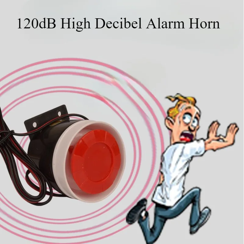 120dB Buzzer Alarm Horn Anti-t - Alarm Siren Outdoor recensione e prezzo