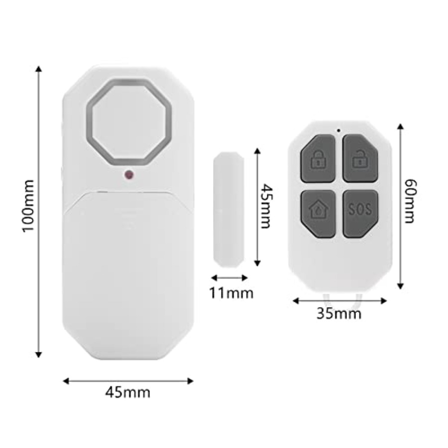 Door Window Alarm When Opened  - Home Security Alarm recensione e prezzo