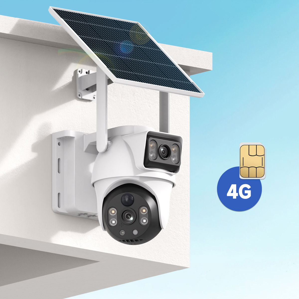 XIAOVV 8MP Solar Camera 4G SIM - Ip Camera Outdoor 4K recensione e prezzo