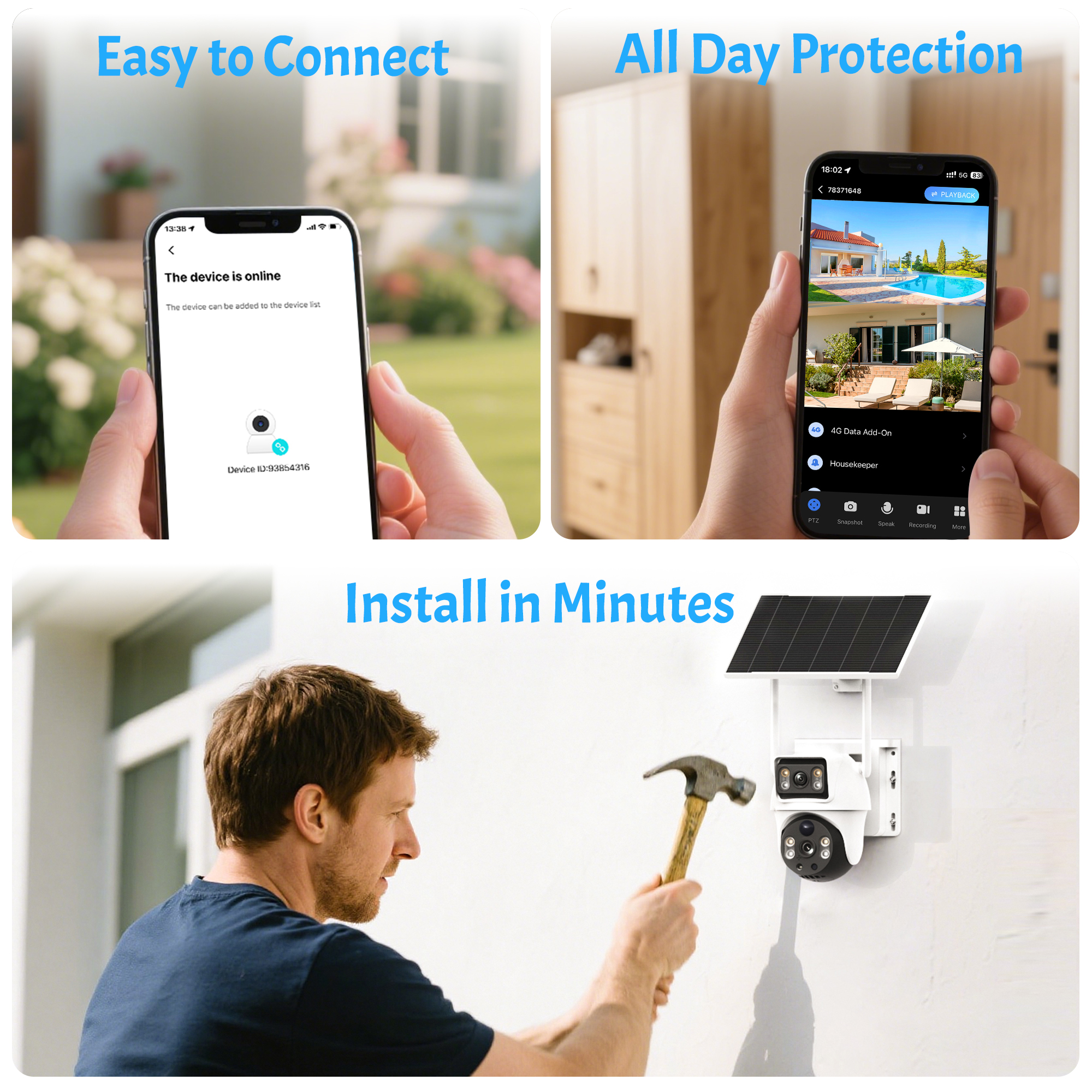XIAOVV 8MP Solar Camera 4G SIM - Ip Camera Outdoor 4K recensione e prezzo