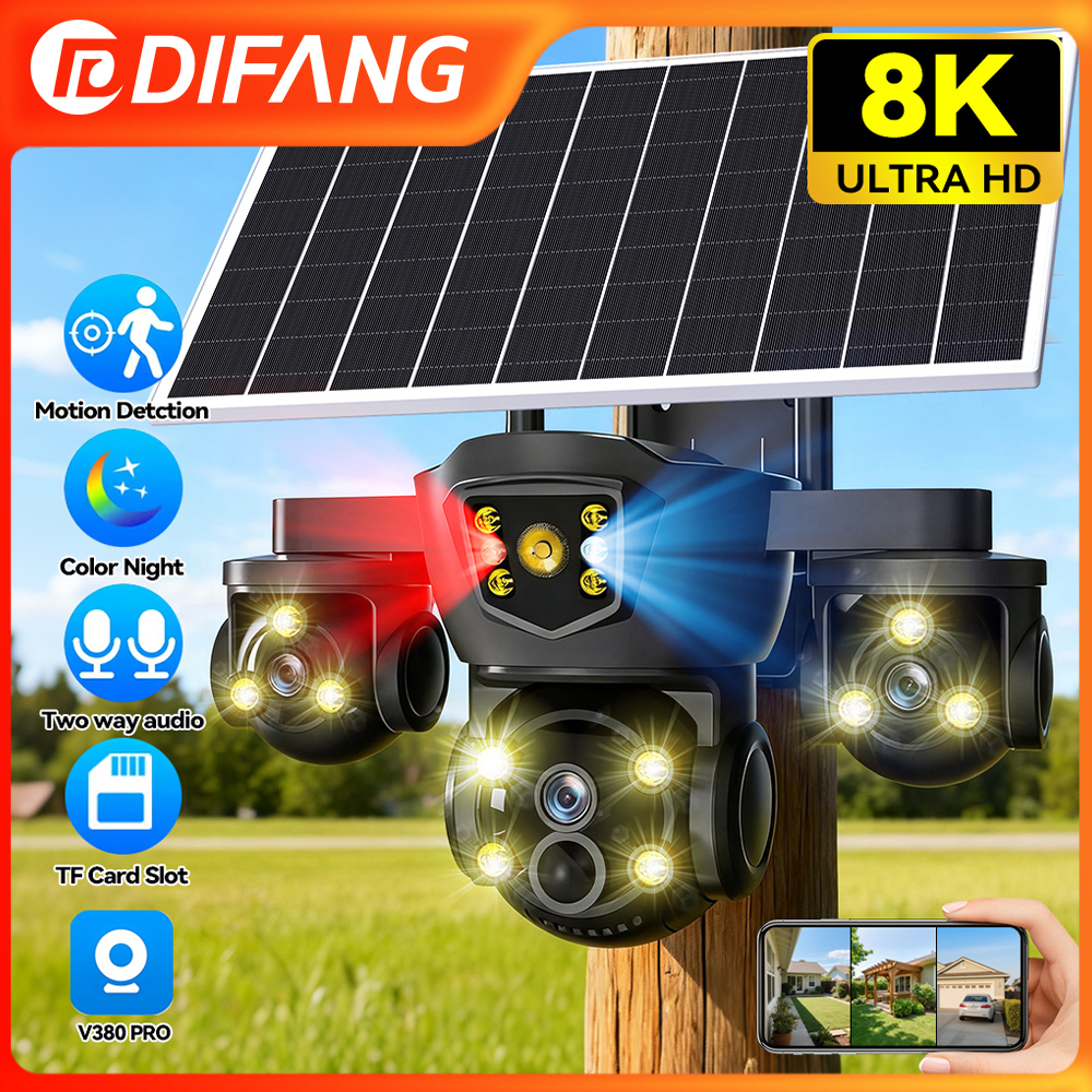V380 Pro New 20MP WIFI Solar C - Camera Solar Wireless recensione e prezzo