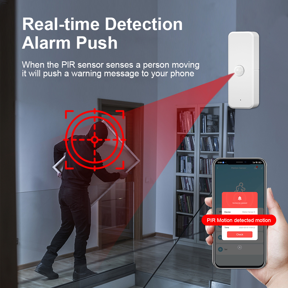 New Tuya WiFi PIR Motion Detec - Home Security Alarm recensione e prezzo