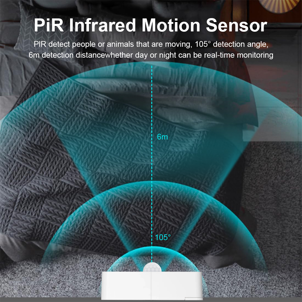 New Tuya WiFi PIR Motion Detec - Home Security Alarm recensione e prezzo