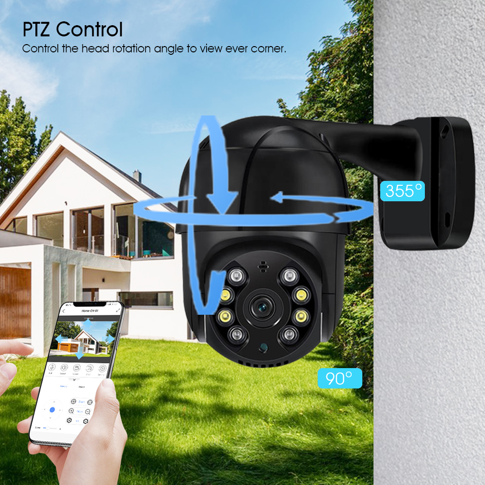 8CH 4K PTZ Security Camera Sys - Ip Camera Outdoor 4K recensione e prezzo
