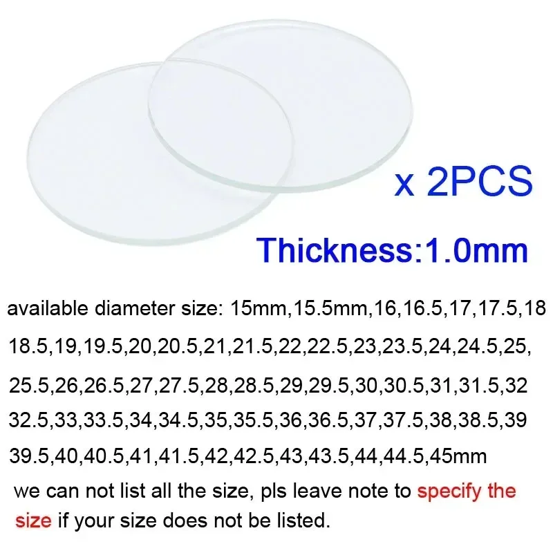 2 Pieces 15 - 45mm Flat Round  - Glass Break Detector recensione e prezzo