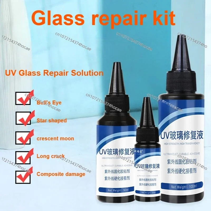 Car Windshield Repair Adhesive - Glass Break Detector recensione e prezzo