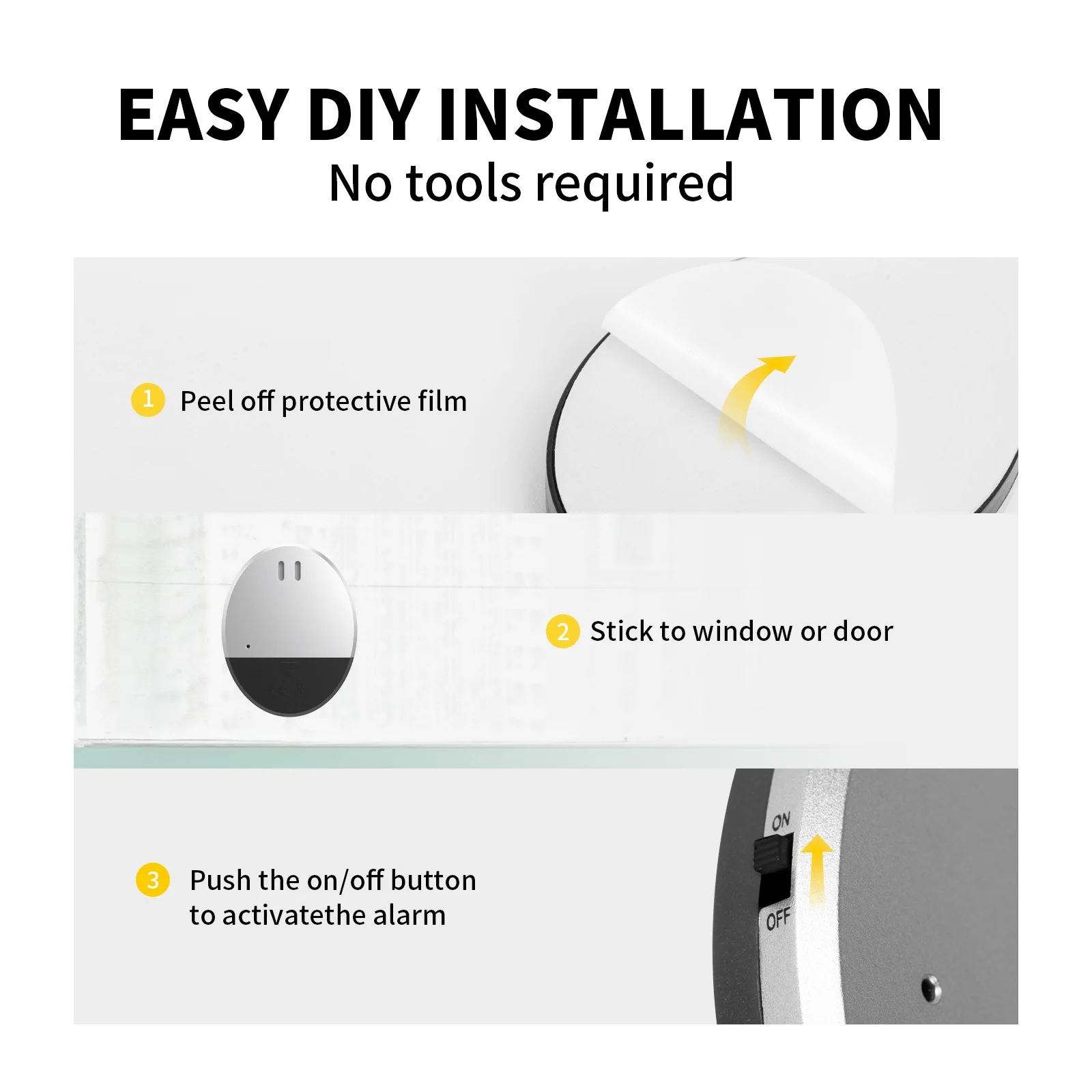 Travel Vibration Door Window A - Home Security Alarm recensione e prezzo