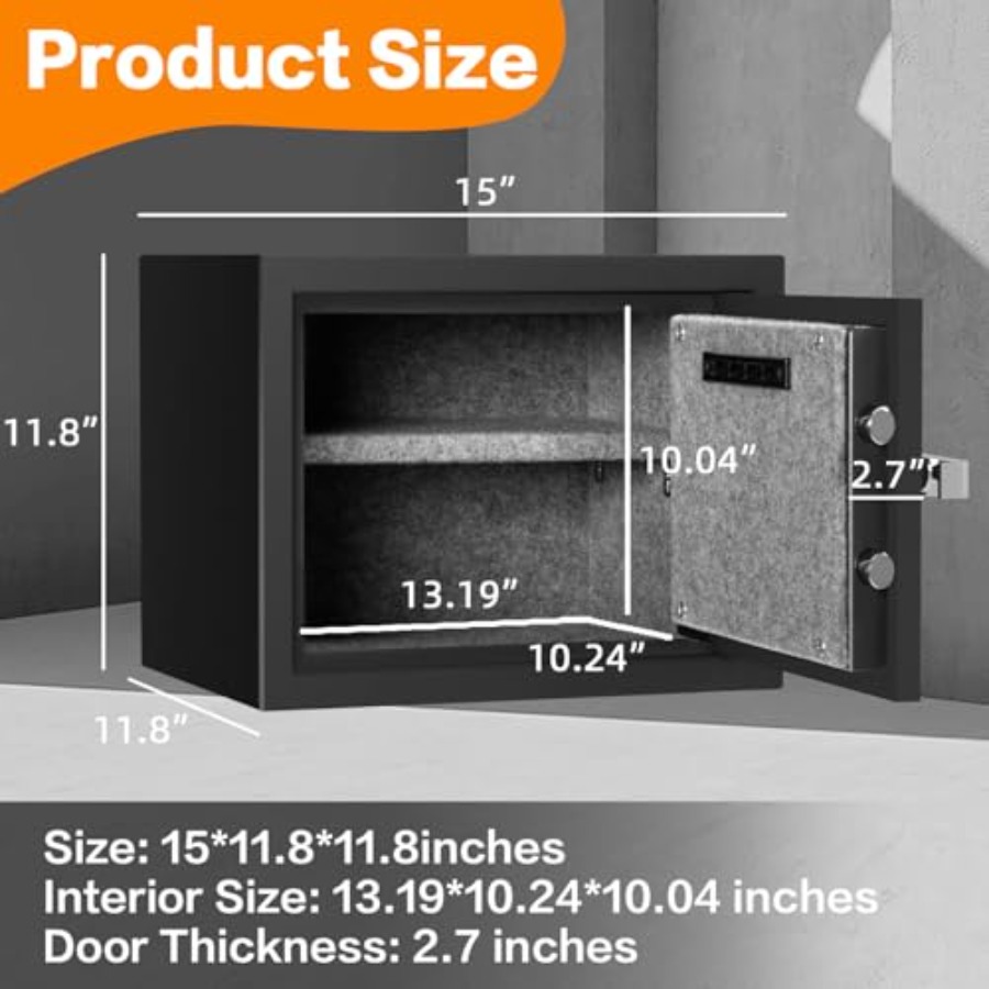 Fireproof home safe for money, - Safe Box Digital recensione e prezzo