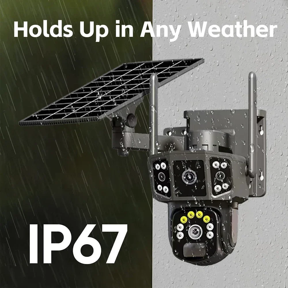 WIFI 4G sim solar camera V380, - Ip Camera Outdoor 4K recensione e prezzo