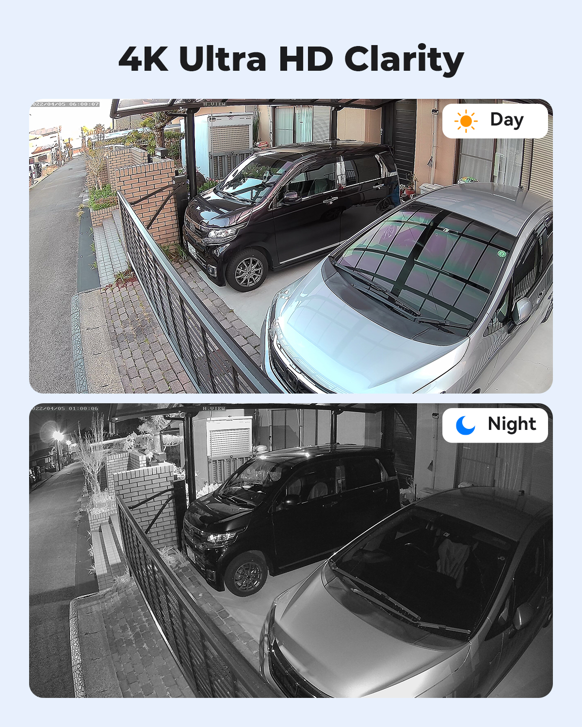 H.View 4K 5Mp 8Mp poe Cctv Sec - Ip Camera Outdoor 4K recensione e prezzo