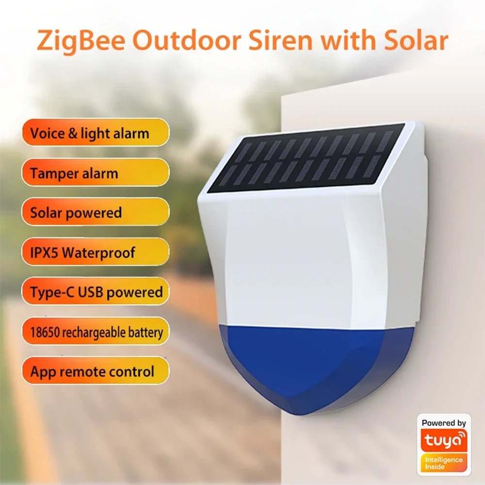 Tuya Smart Zigbee/Wifi Siren A - Alarm Siren Outdoor recensione e prezzo
