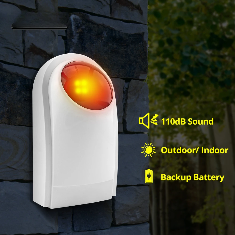 Flash Alarm Wireless Outdoor S - Alarm Siren Outdoor recensione e prezzo