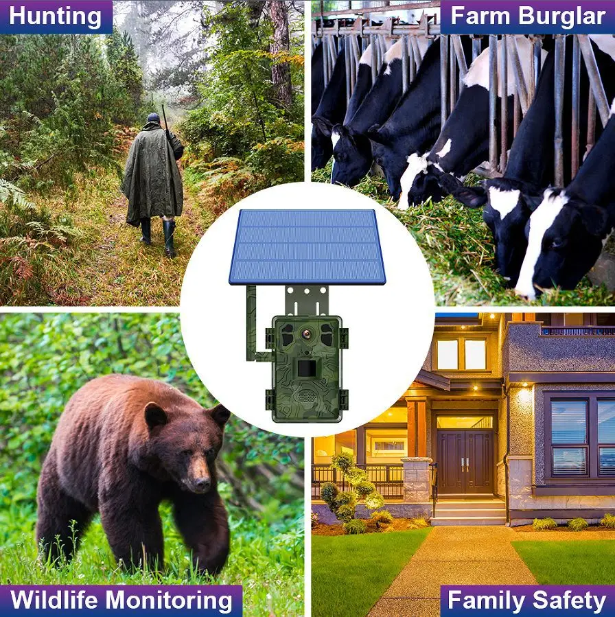 4G LTE Wildlife Solar Hunting  - Camera Solar Wireless recensione e prezzo