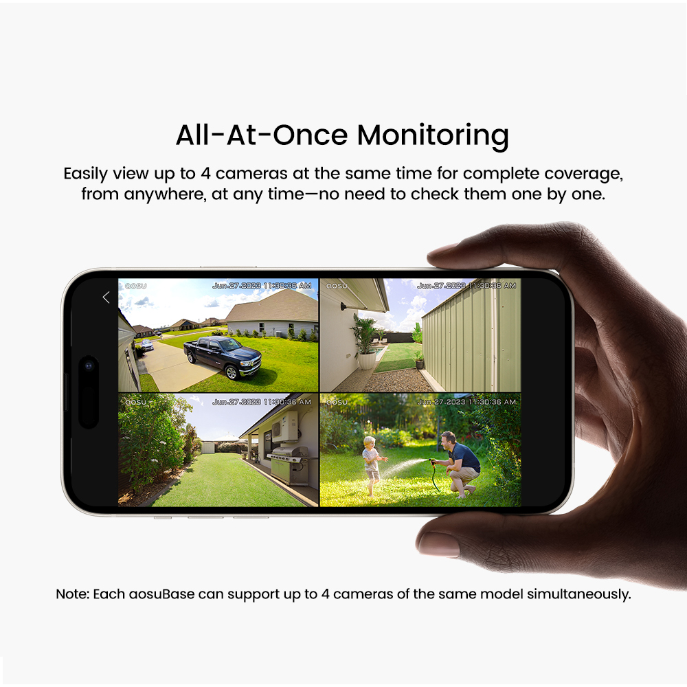 AOSU 5MP Solar Camera System O - Camera Solar Wireless recensione e prezzo