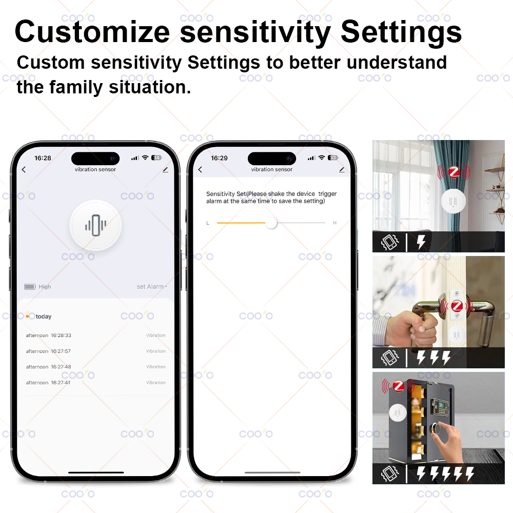 ZigBee Tuya Smart Vibration Se - Home Security Alarm recensione e prezzo