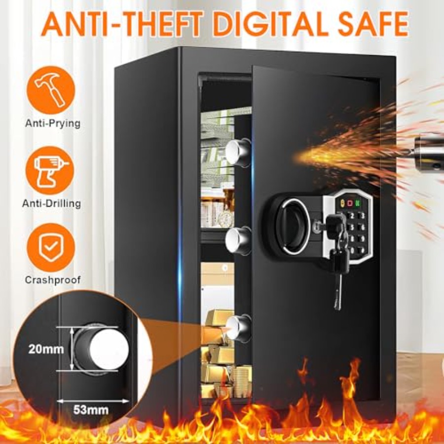 Home security safe: 3.4 cu ft  - Safe Box Digital recensione e prezzo