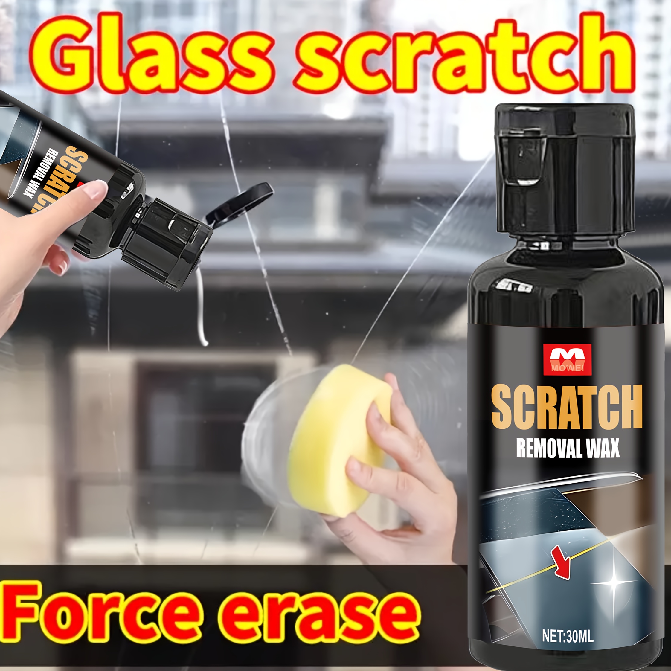 Glass Scratch Remover - Cabine - Glass Break Detector recensione e prezzo