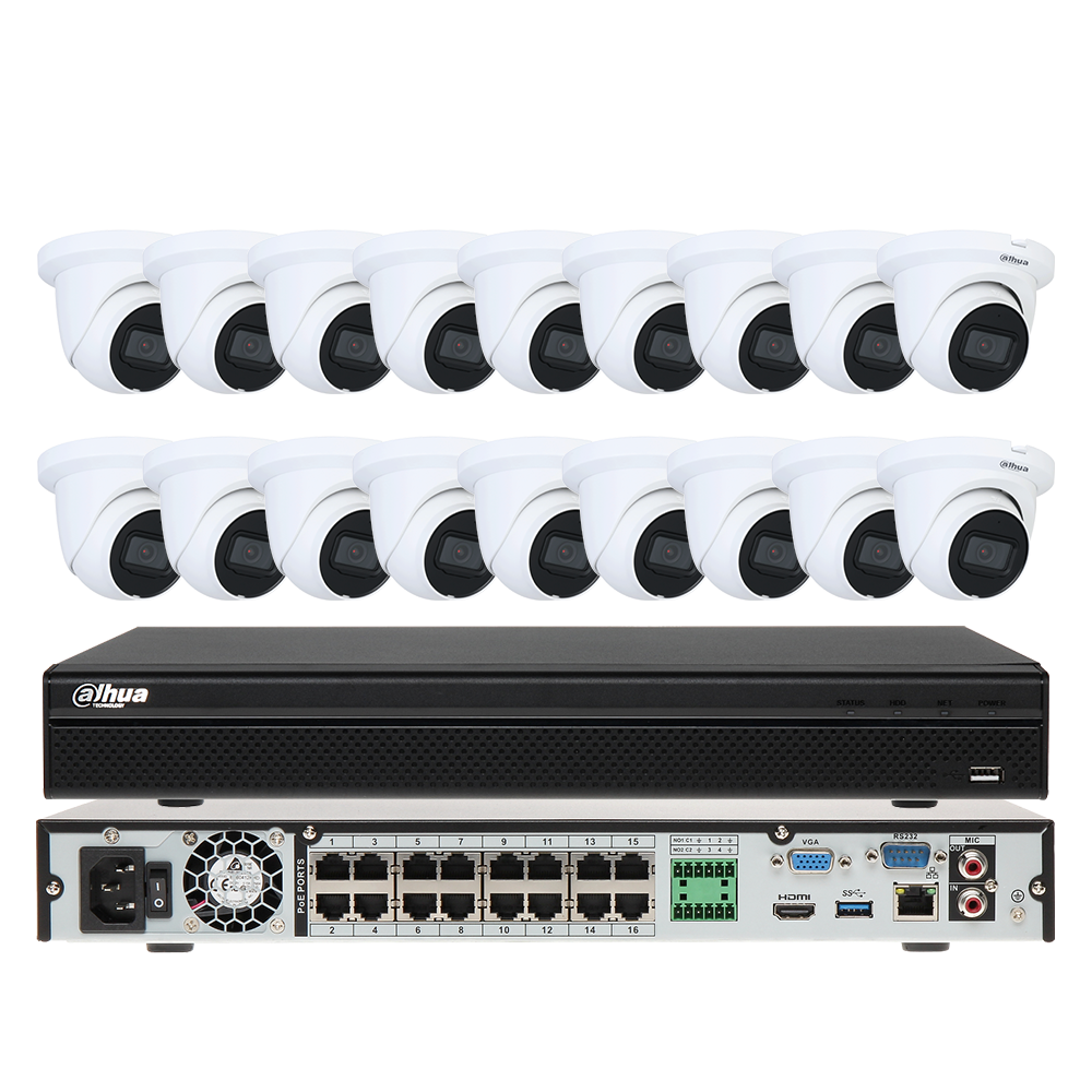 Dahua 16-Channel 8MP IP Camera - Ip Camera Outdoor 4K recensione e prezzo