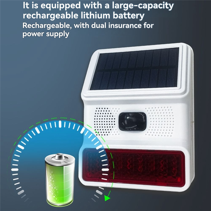 N93R Solar Power Wireless Sire - Alarm Siren Outdoor recensione e prezzo