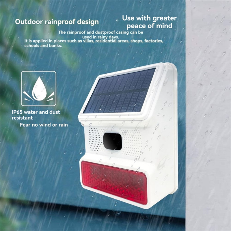 N93R Solar Power Wireless Sire - Alarm Siren Outdoor recensione e prezzo
